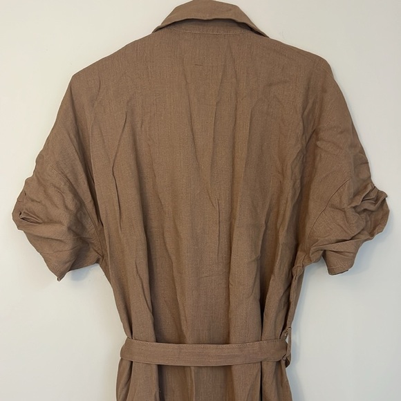 NWT Ricki’s Linen Shirtdress with Roll Sleeves - Picture 12 of 12